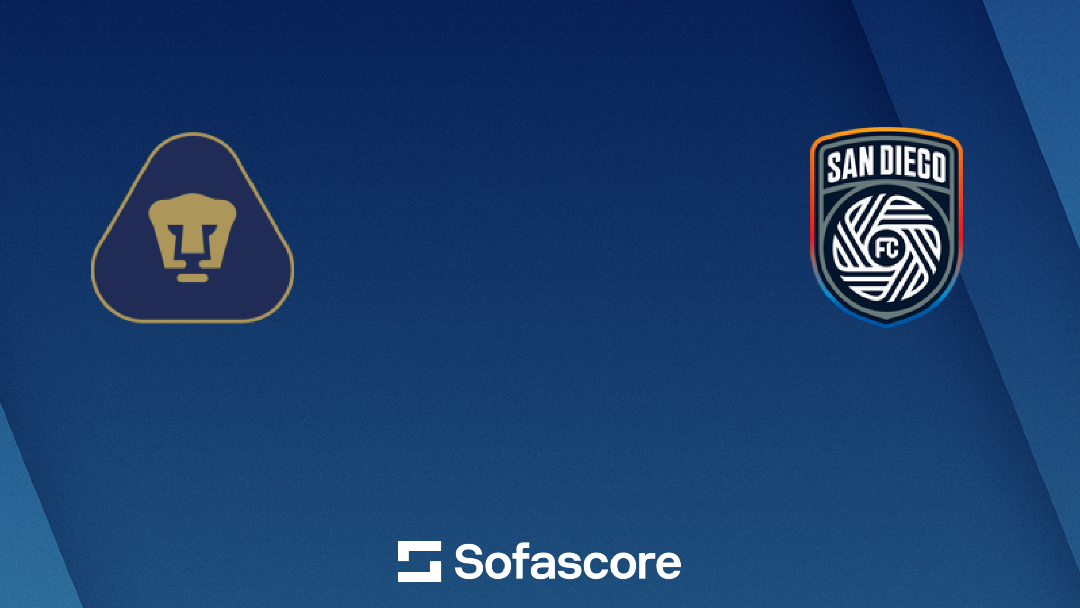 Pumas UNAM vs San Diego FC live score, H2H and lineups | Sofascore