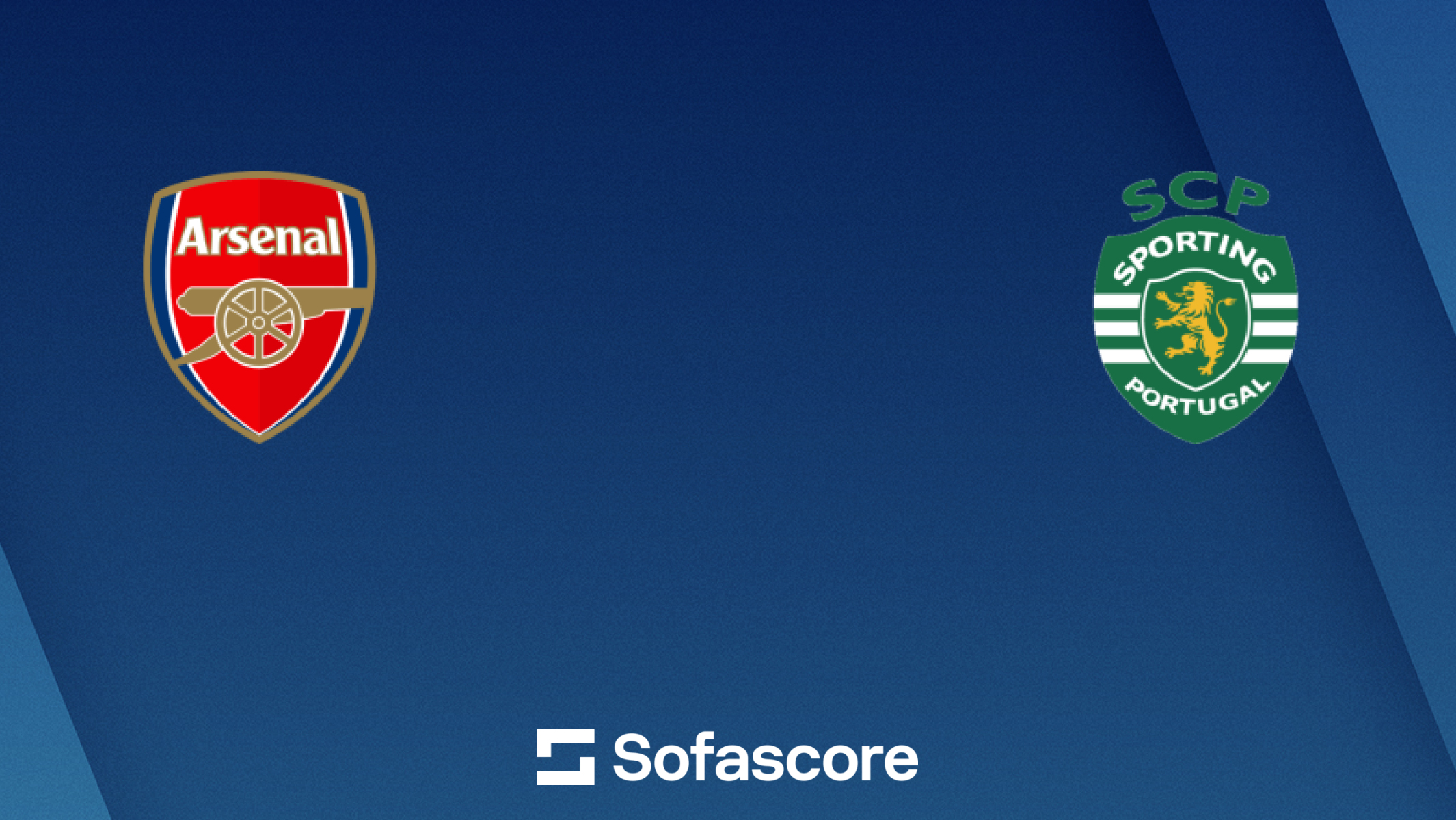 Arsenal vs Sporting CP Sofascore 이벤트 이미지