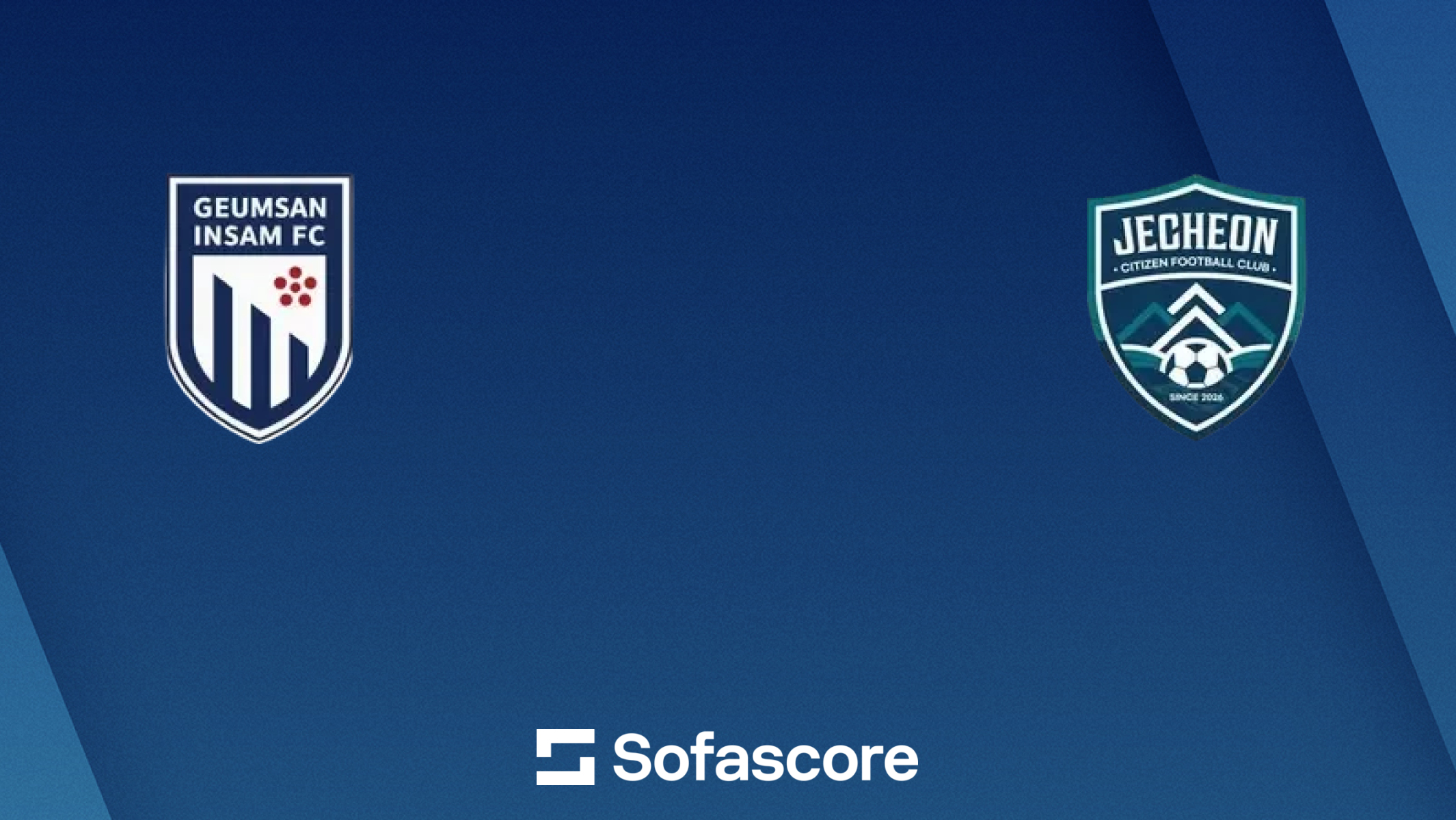 Geumsan Insam vs Jecheon Citizen live score, H2H and lineups | Sofascore