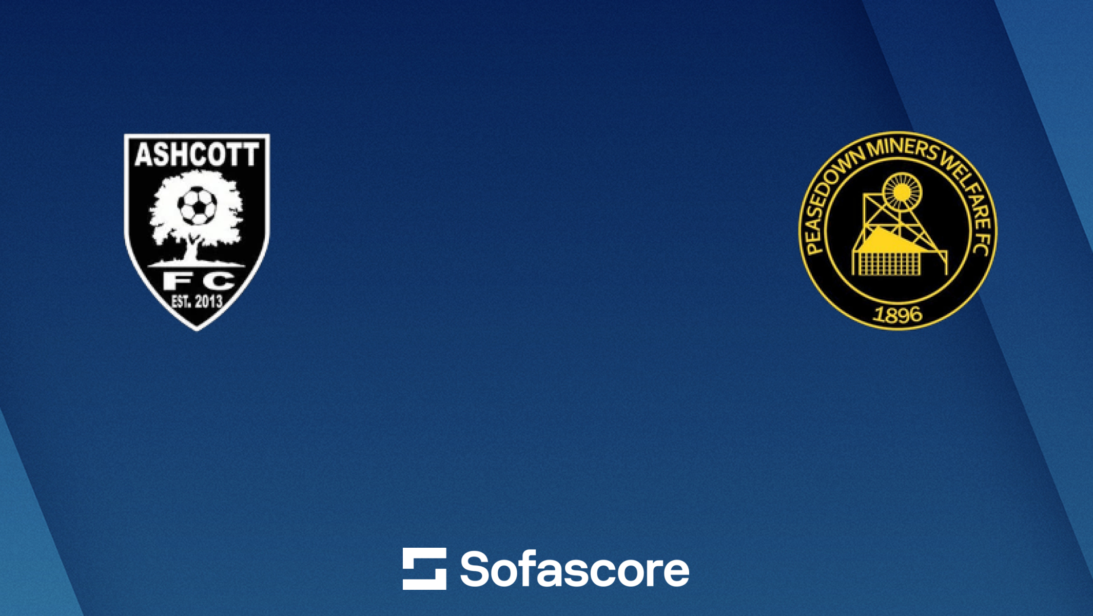 Ashcott Town FC vs Peasedown Miners Welfare FC live score, H2H and ...