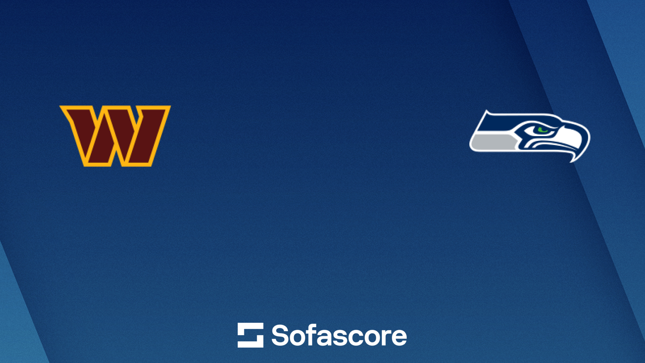 Commanders vs Seahawks live score & H2H | Sofascore