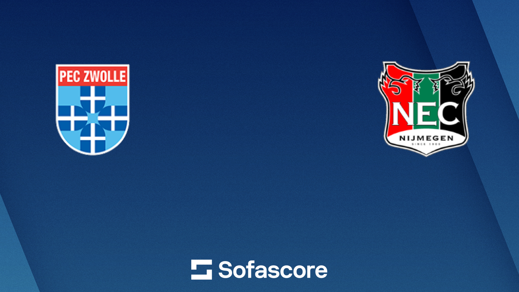 PEC Zwolle vs NEC Nijmegen live score, H2H and lineups | Sofascore