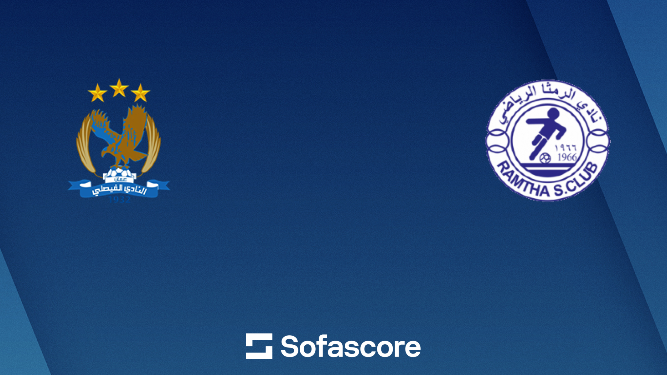 Al Faisaly SC contro Ramtha SC risultati in diretta, testa a testa e ...