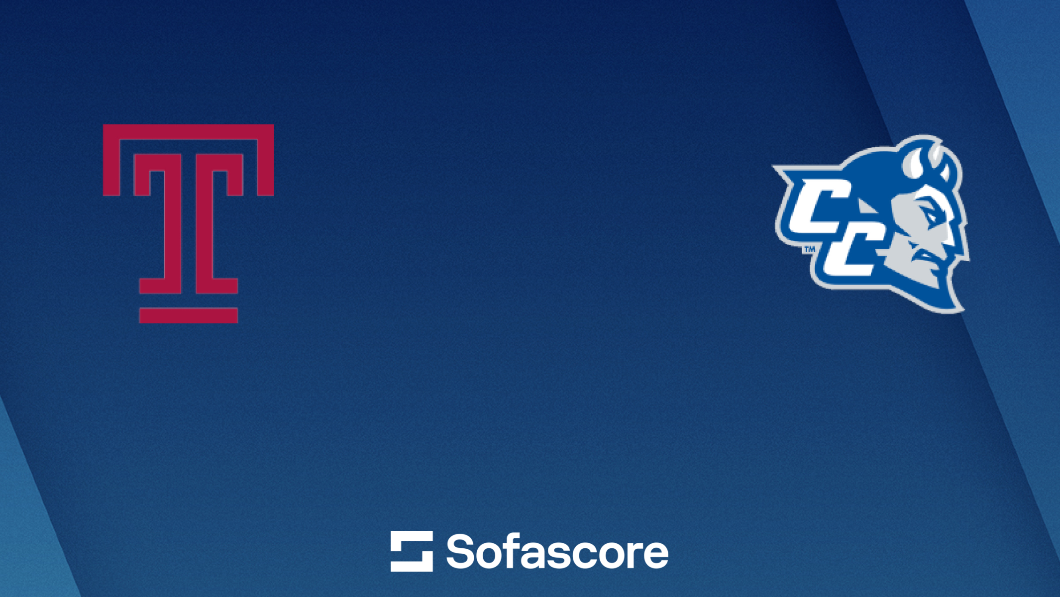Temple vs C Connecticut St. scores & predictions | Sofascore