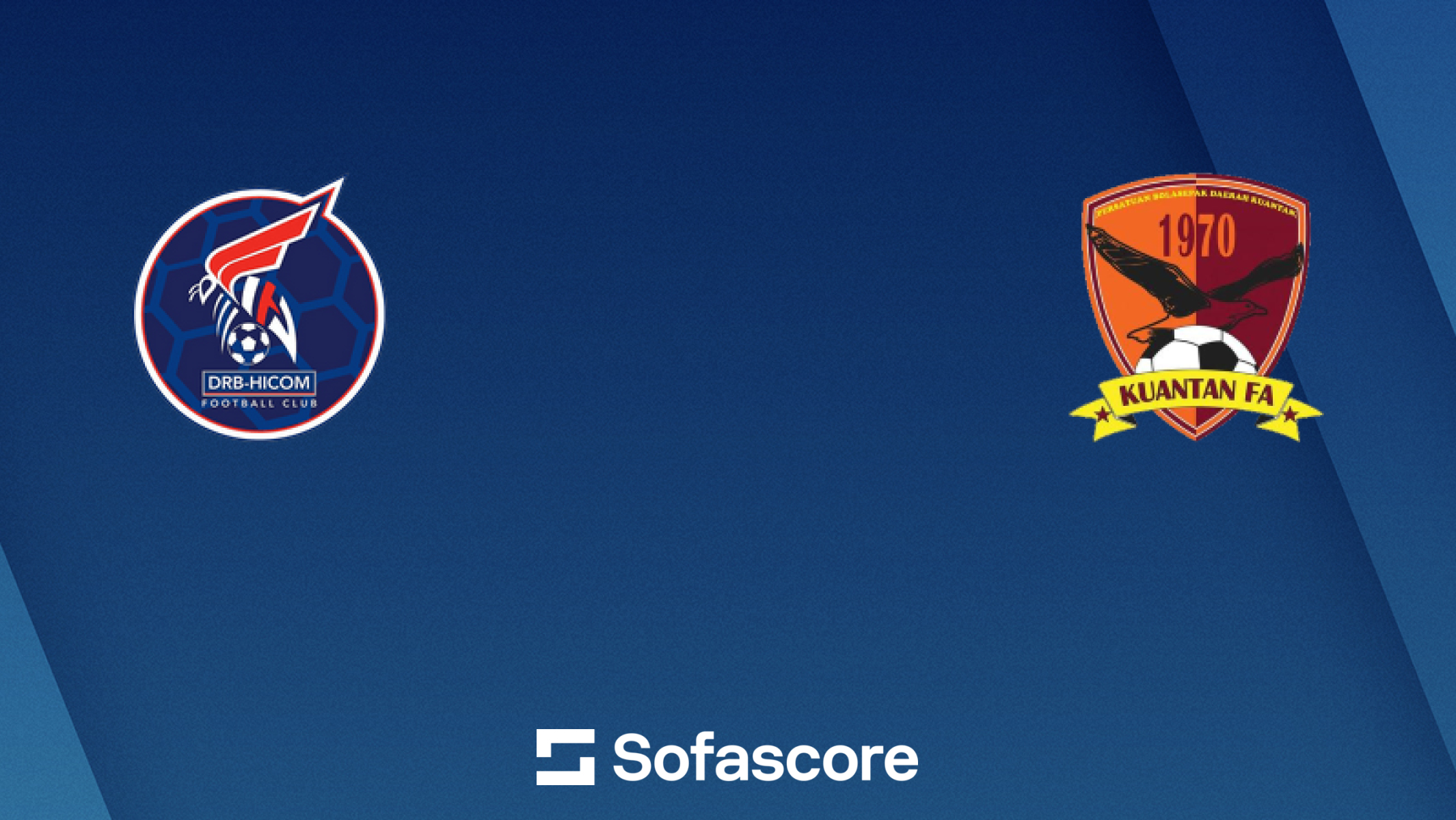 DRB Hicom vs Kuantan FA live score, H2H and lineups | Sofascore, image size:2130x1200
