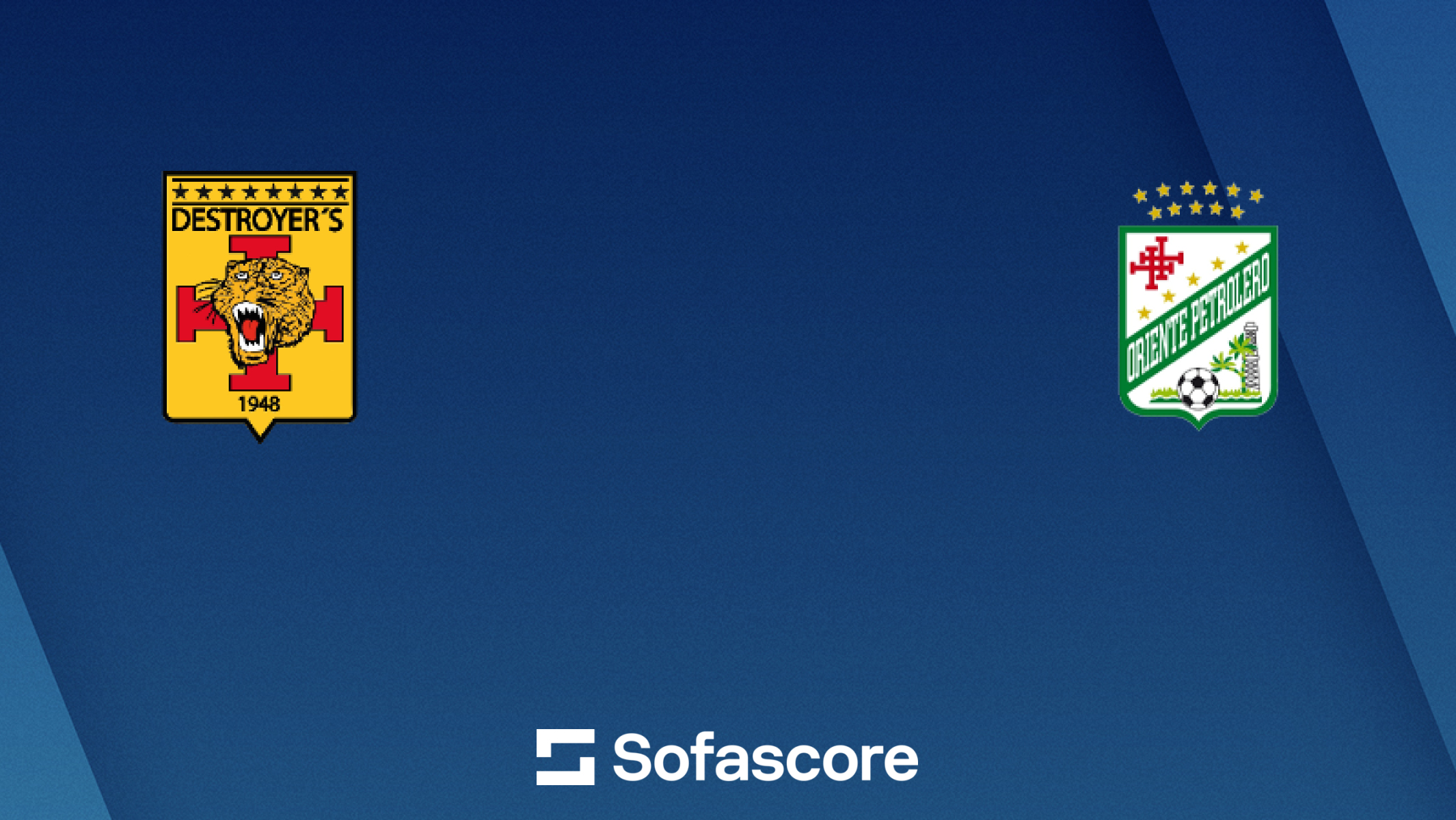 CDC Destroyer's vs Oriente Petrolero live score, H2H and lineups ...